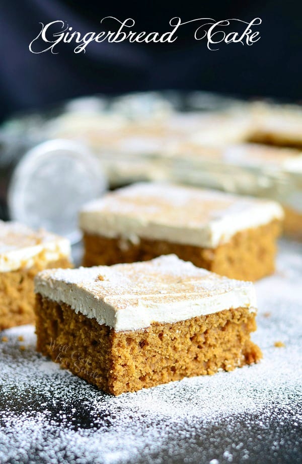 Gingerbread Cake | from willcookforsmiles.com