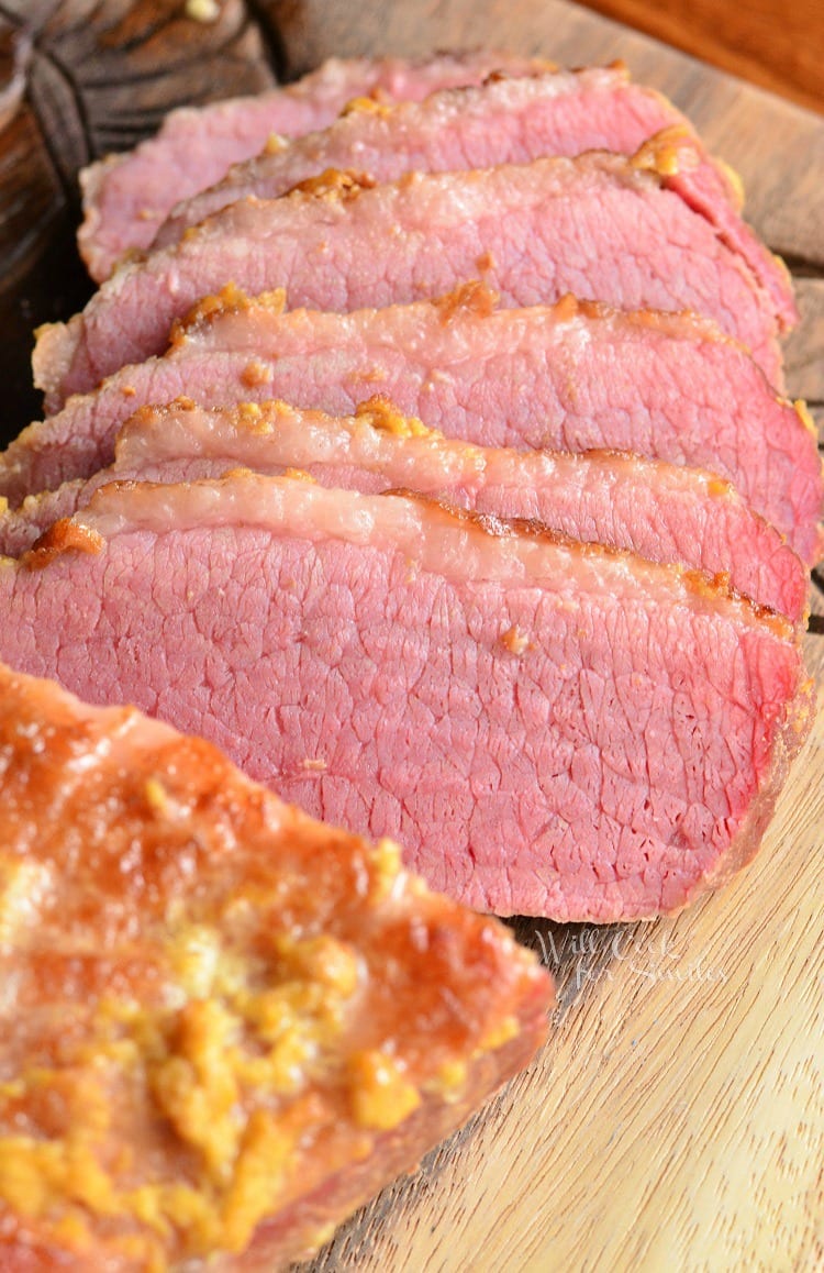 3-Ingredient Oven Baked Corned Beef Brisket. from willcookforsmiles.com