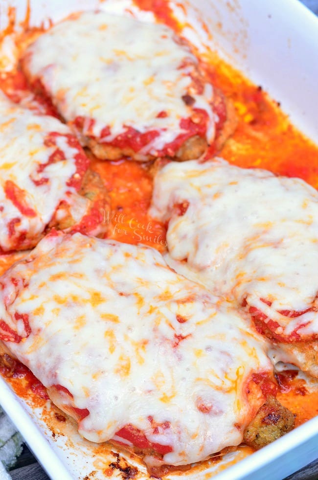 Amazing Chicken Parmesan |from willcookforsmiles.com