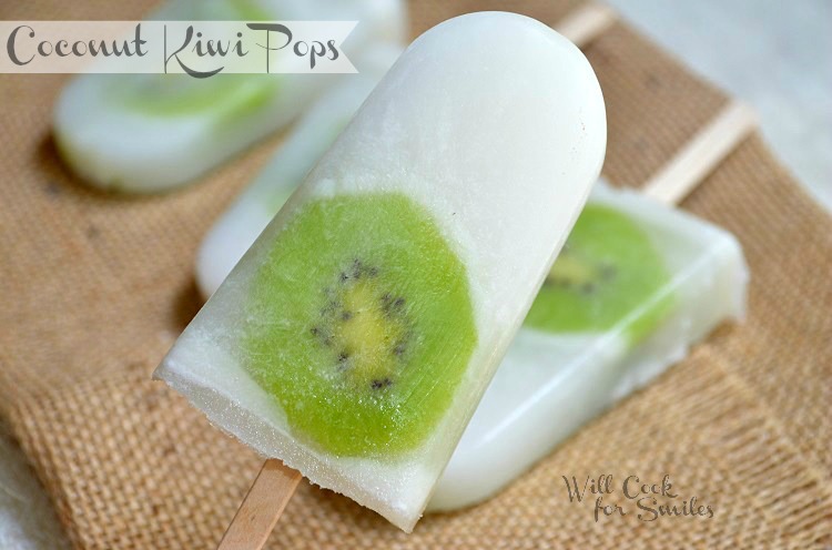 Coconut Kiwi Popsicle