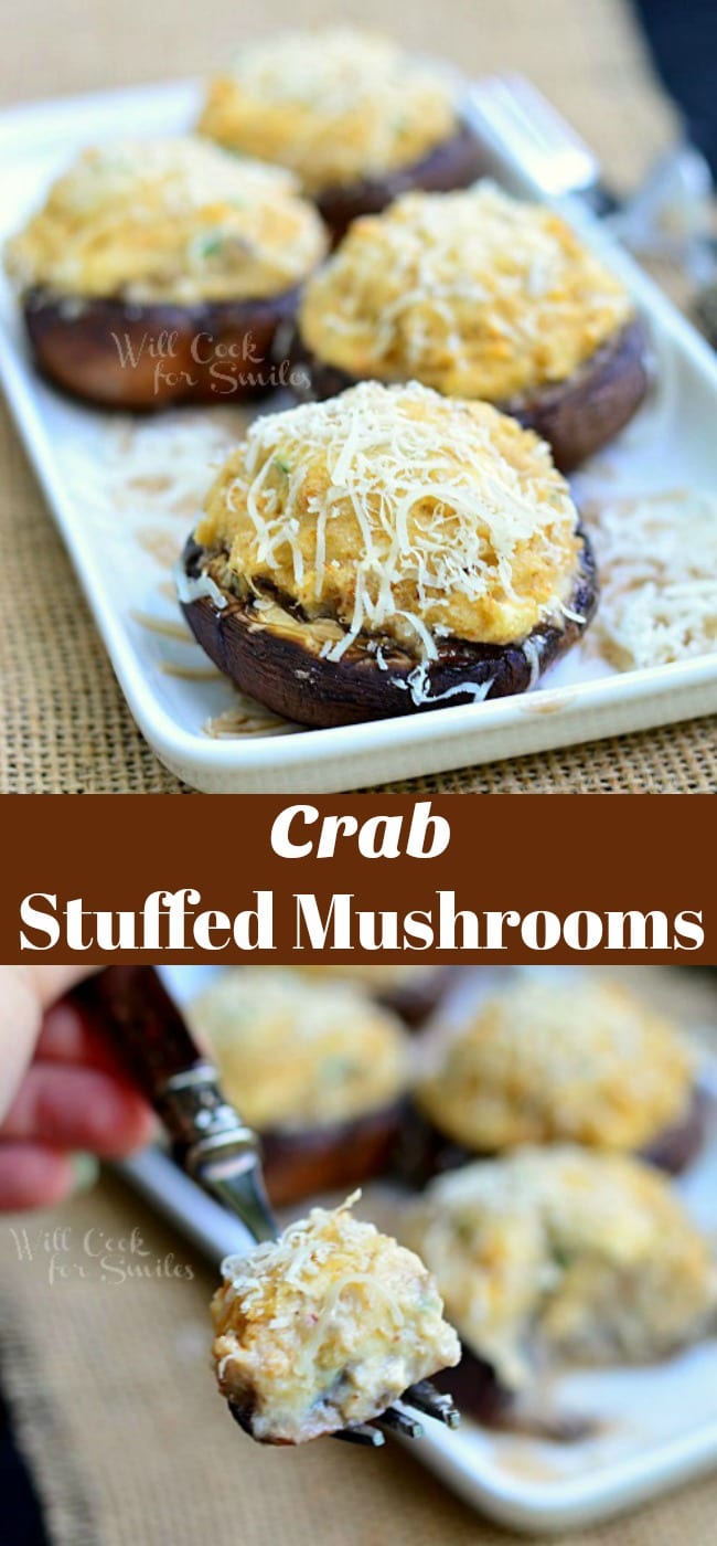 Crab Stuffed Mushrooms Will Cook For Smiles