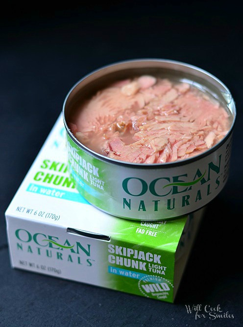 opened can of tuna 
