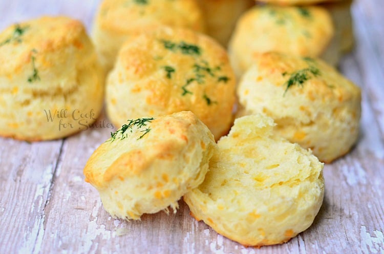 Three Cheese Scones 1 (C) willcookforsmiles.com #scones #cheese