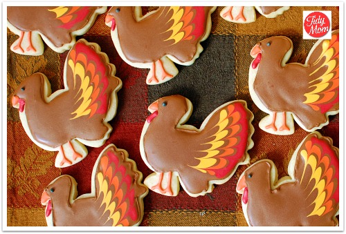 turkey sugar cookies 