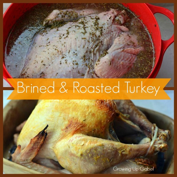 brined roasted turkey 