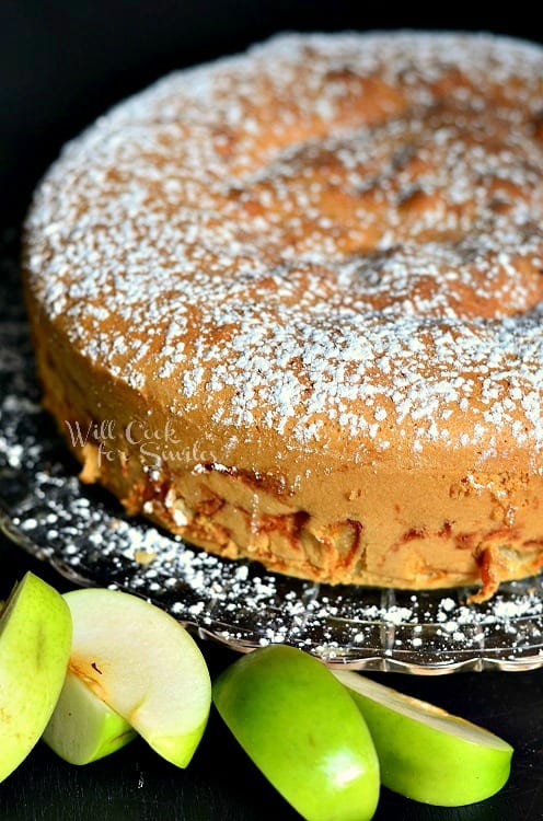 Sharlotka Russian Apple Cake 2 from willcookforsmiles.com