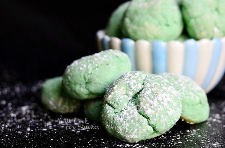 Soft and Chewy Cotton Candy Cookies 2 from willcookforsmiles.com #cookies #cottoncandy