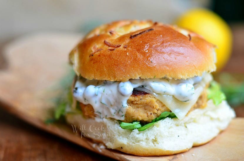 The Perfect Salmon Burger - Will Cook For Smiles