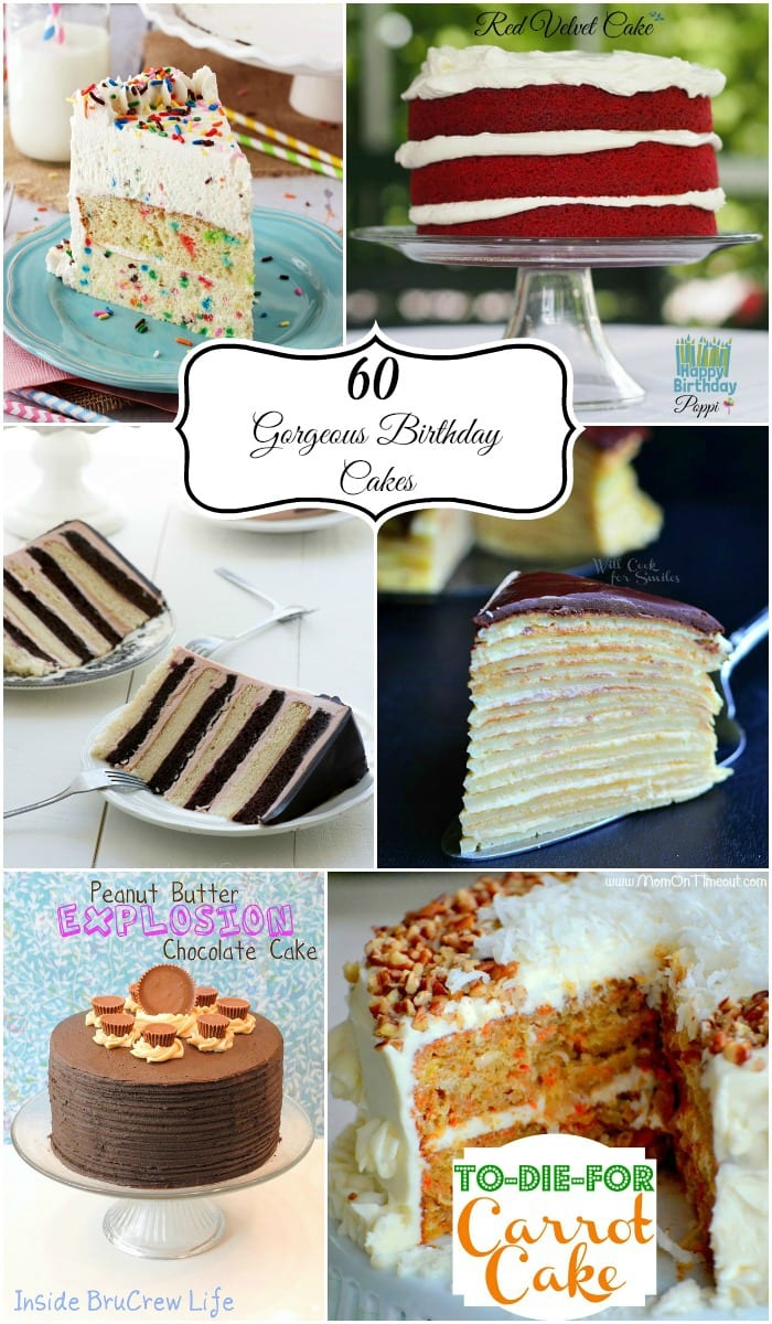 60 Gorgeous Birthday Cakes!