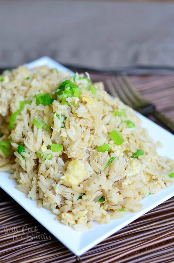 Crab Fried Rice from willcookforsmiles.com