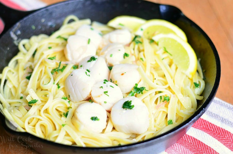 Scallop Scampi 1 from willcookforsmiles.com