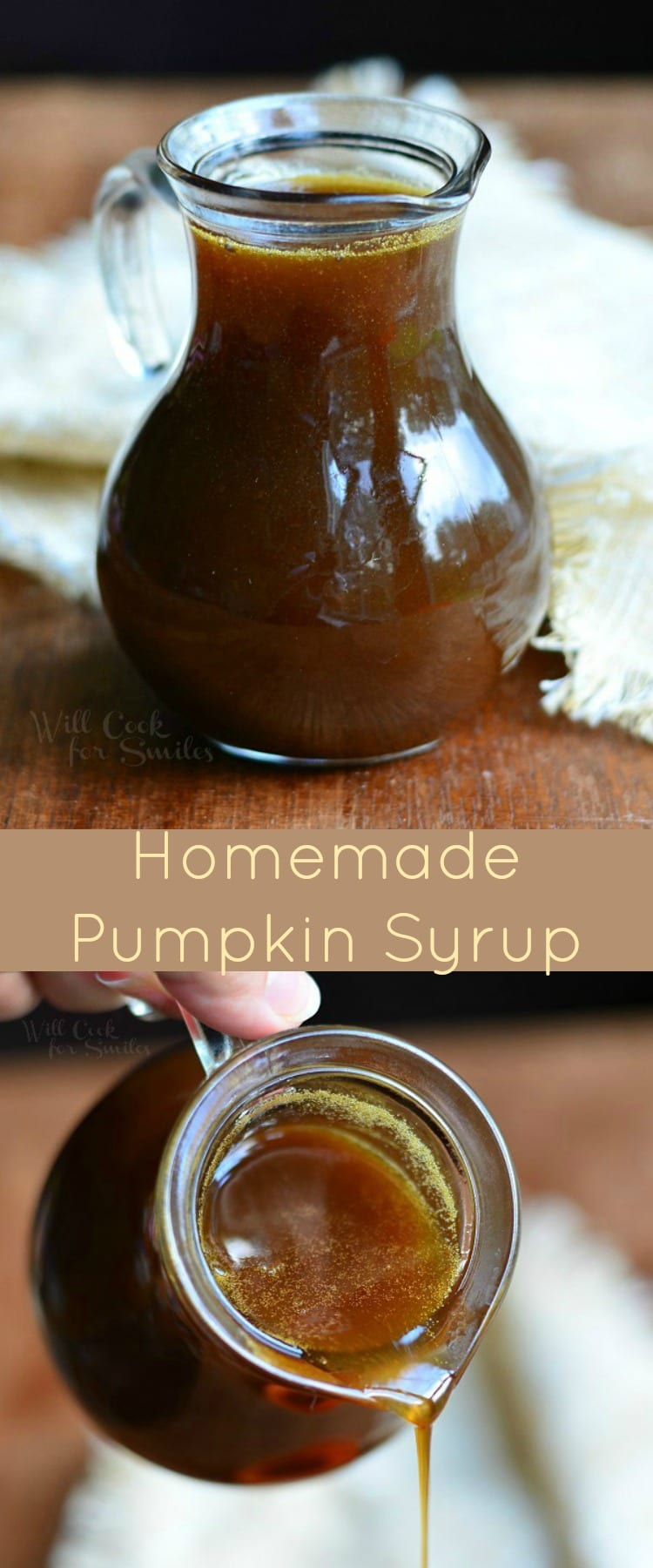 Homemade Pumpkin Syrup Recipe. This homemade topping is easy to make and it goes perfectly with pancakes, waffles, ice cream, and many other treats. #pumpkin #topping #homemade #Pancakes #waffles #syrup