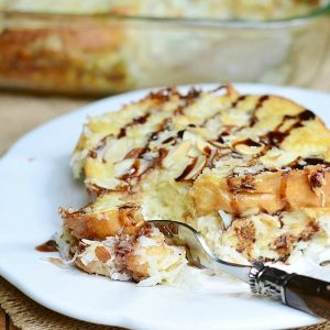 Almond Joy Overnight French Toast Bake - Will Cook For Smiles
