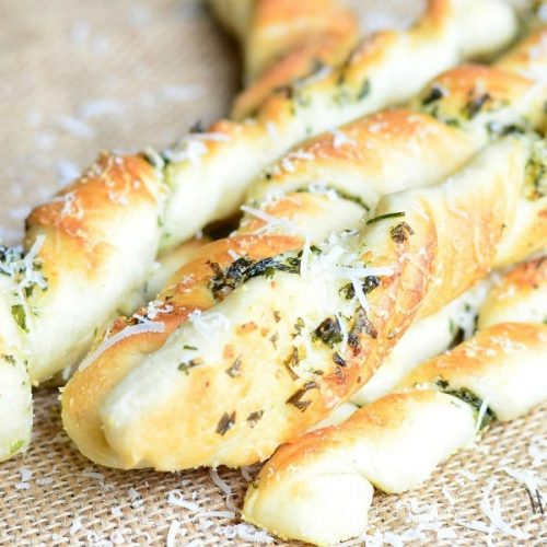Homemade Parmesan Garlic & Herb Breadsticks Will Cook For Smiles
