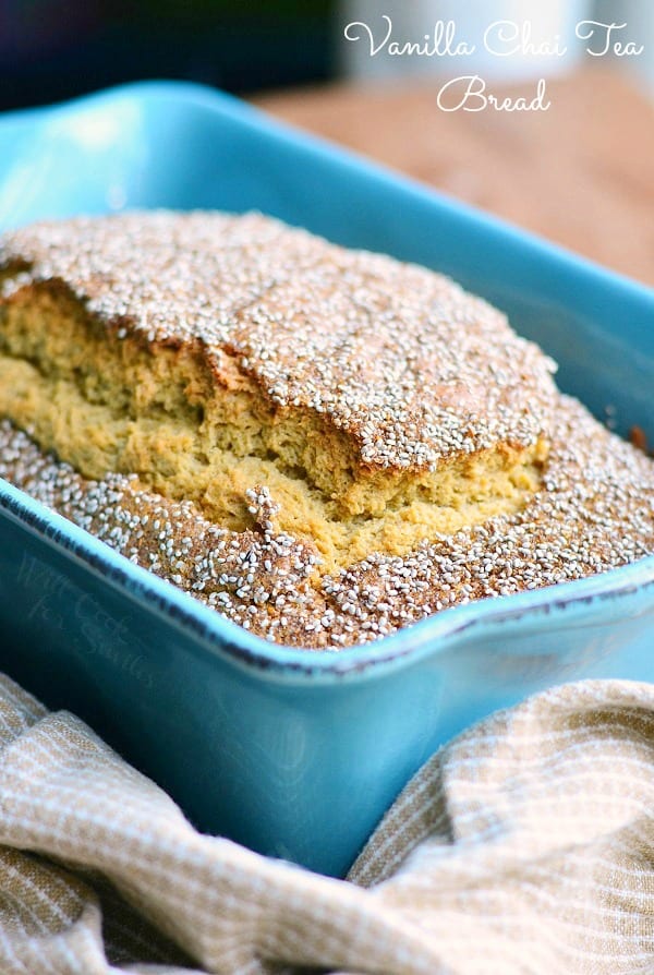 Vanilla Chai Tea Sweet Bread | from willcookforsmiles.com