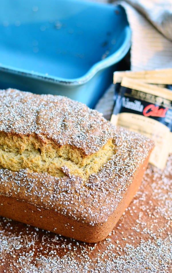 Vanilla Chai Tea Bread 2 from willcookforsmiles.com