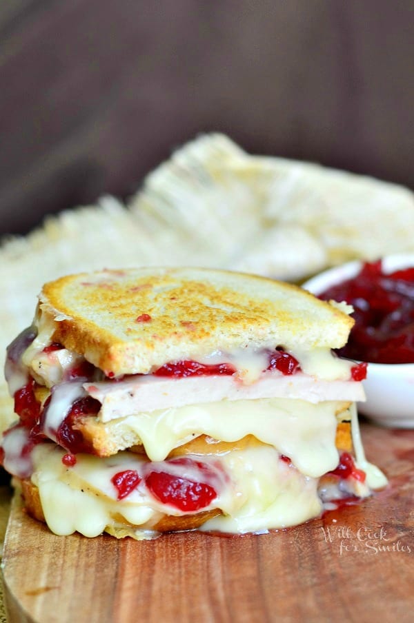 Turkey Cranberry Brie Grilled Cheese Will Cook For Smiles