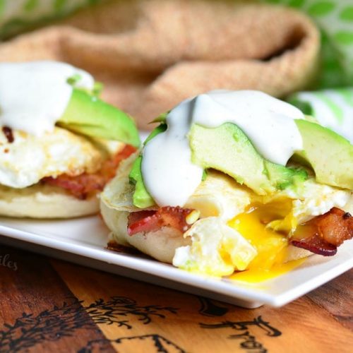 Avocado Bacon Ranch Breakfast Sandwich Will Cook For Smiles