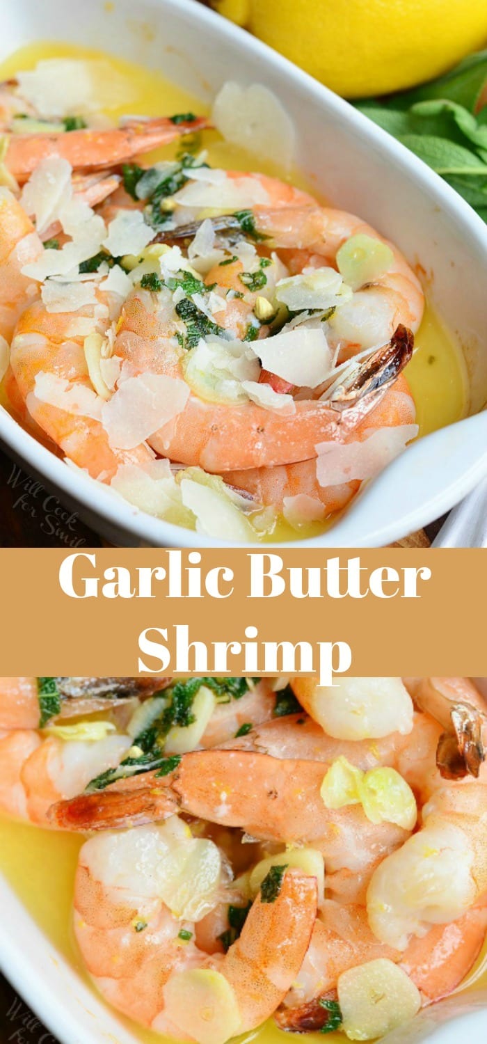 Garlic Butter Shrimp - Will Cook For Smiles