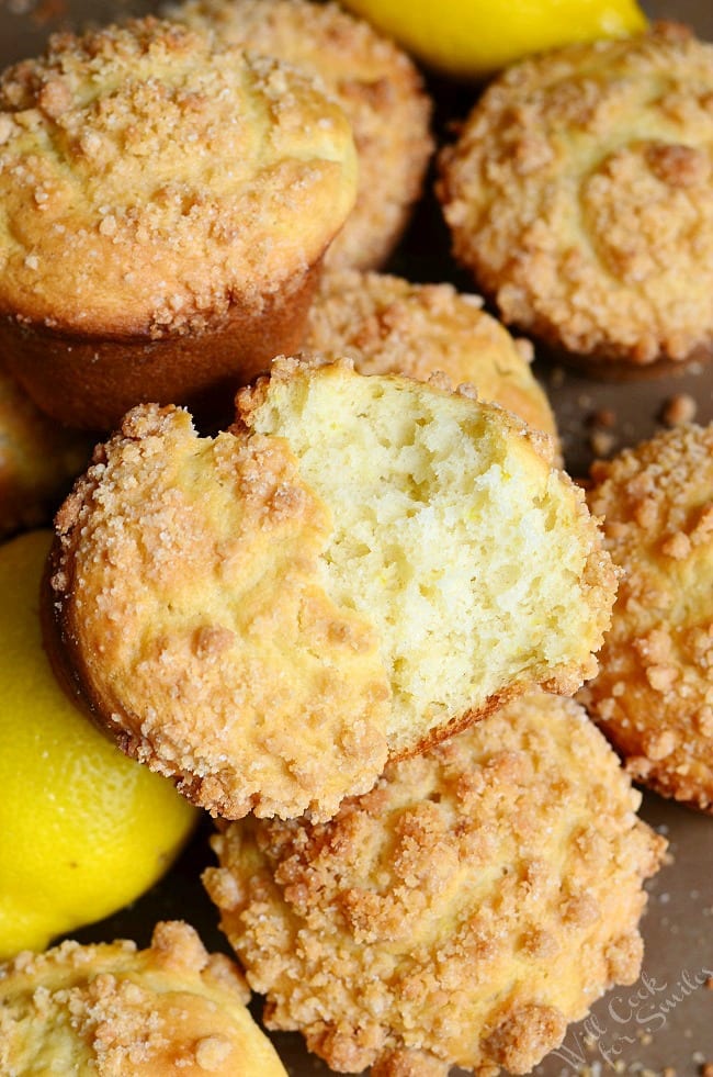 Lemon Streusel Muffins 3 from willcookforsmiles.com