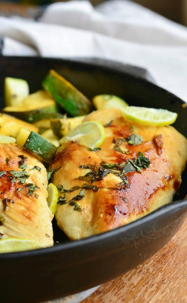 Honey Key Lime Chicken. Simple and finger-licking lime chicken recipe. | from willcookforsmiles.com