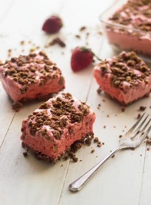 strawberry ice cream bars 