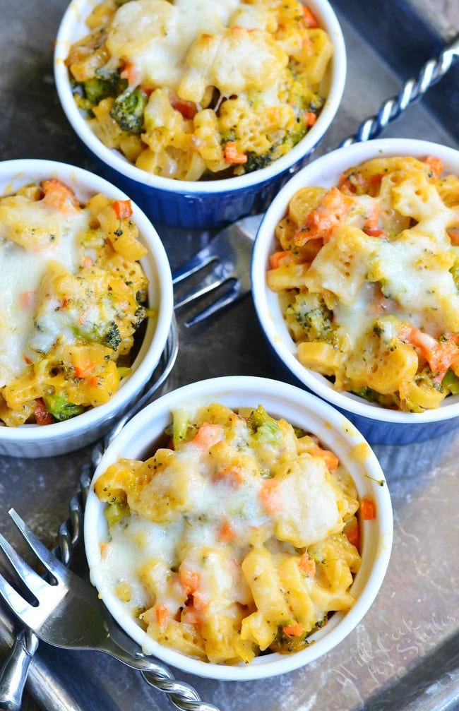 Individual Veggie Loaded Mac and Cheese Cups Will Cook For Smiles Individual Veggie Loaded Mac and Cheese Cups Will Cook For Smiles