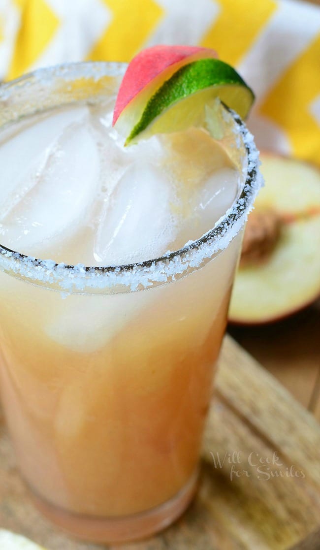 White Peach Margarita Will Cook For Smiles