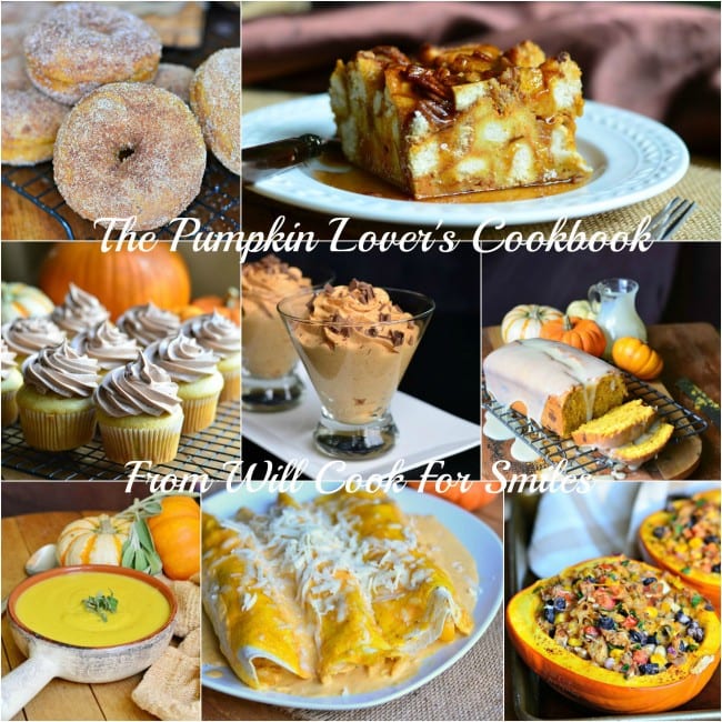 The Pumpkin Lover's Cookbook Recipes from willcookforsmiles.com