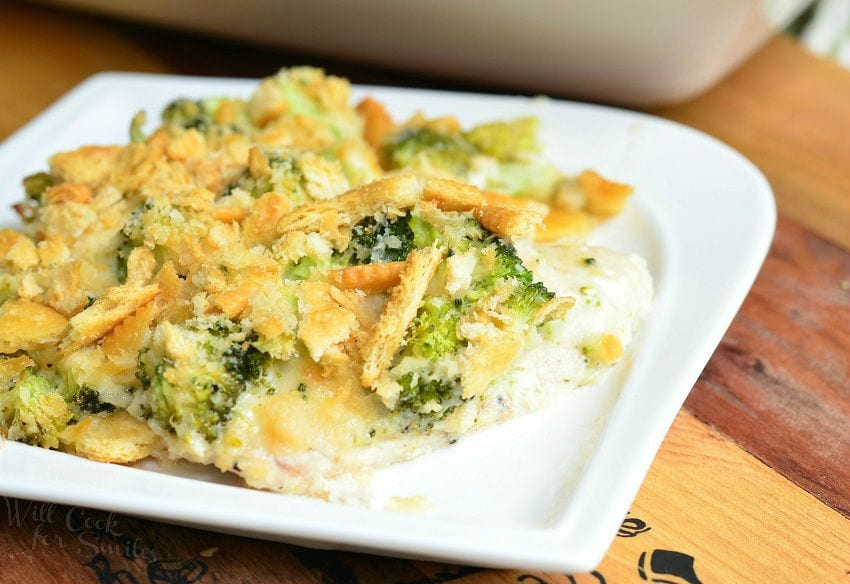 Broccoli Cheese Chicken 4 from willcookforsmiles.com #dinner #easydinner