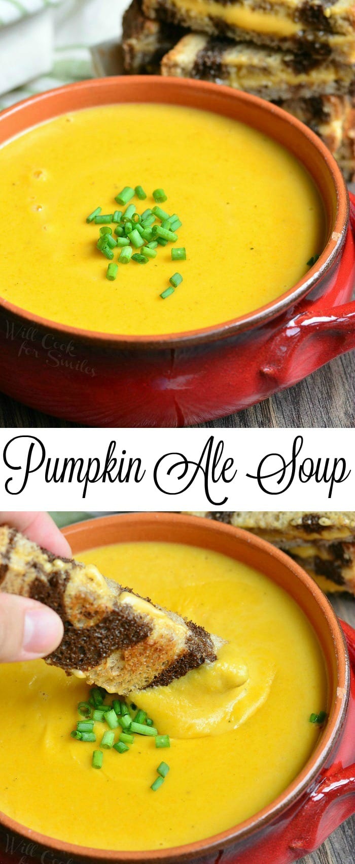 Pumpkin Ale Soup | from willcookforsmiles.com