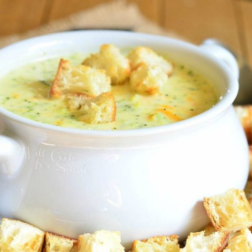 Asiago Broccoli Cheese Soup Will Cook For Smiles