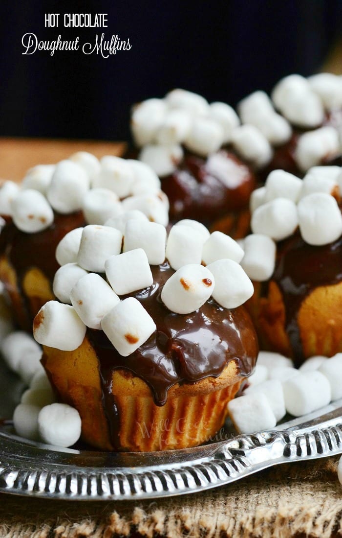 Hot Chocolate Doughnut Muffins Will Cook For Smiles