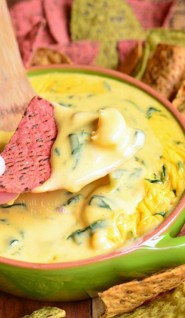 Easy Shrimp and Spinach Queso Dip Will Cook For Smiles
