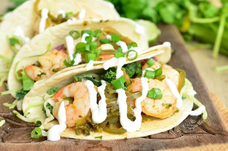Tequila Lime Shrimp Tacos Will Cook For Smiles