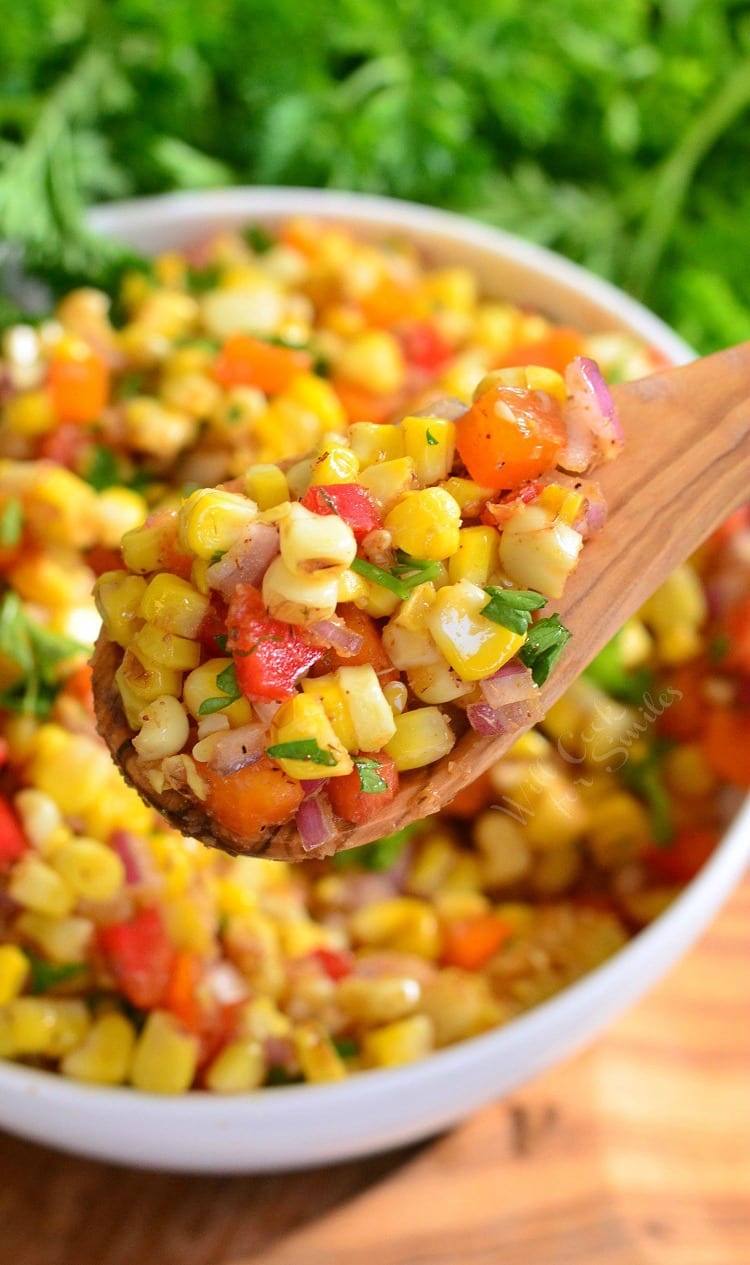 Cajun Corn Salad - Will Cook For Smiles