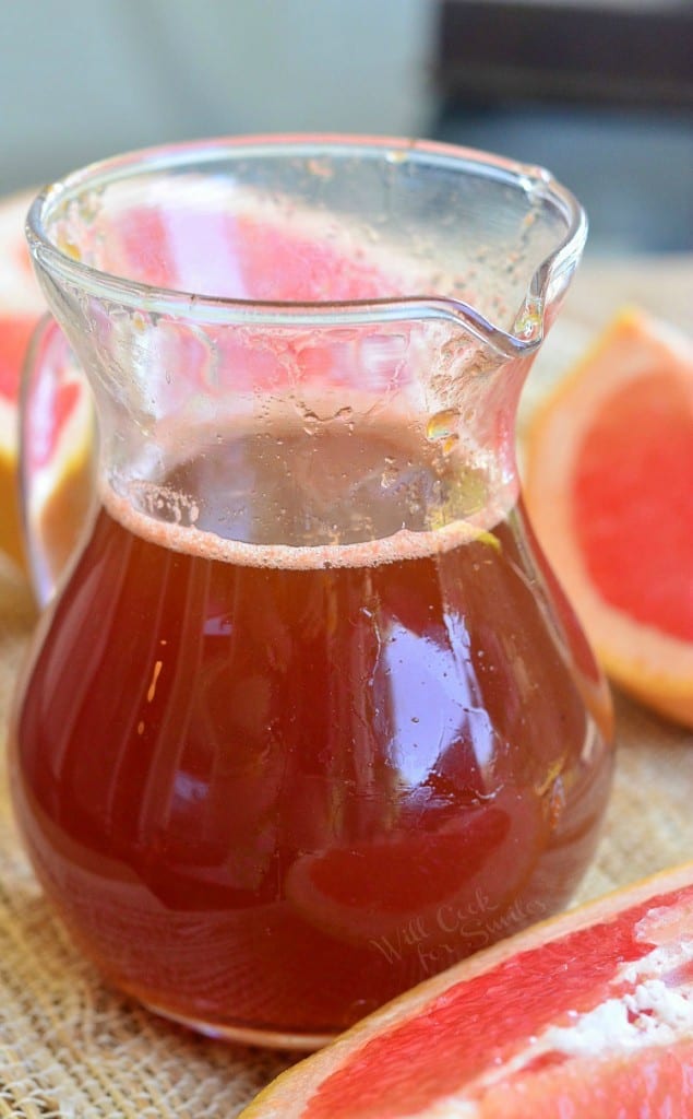 Homemade Grapefruit Syrup and Sauce Will Cook For Smiles