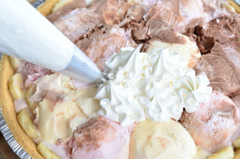 Banana Split Ice Cream Pie Will Cook For Smiles