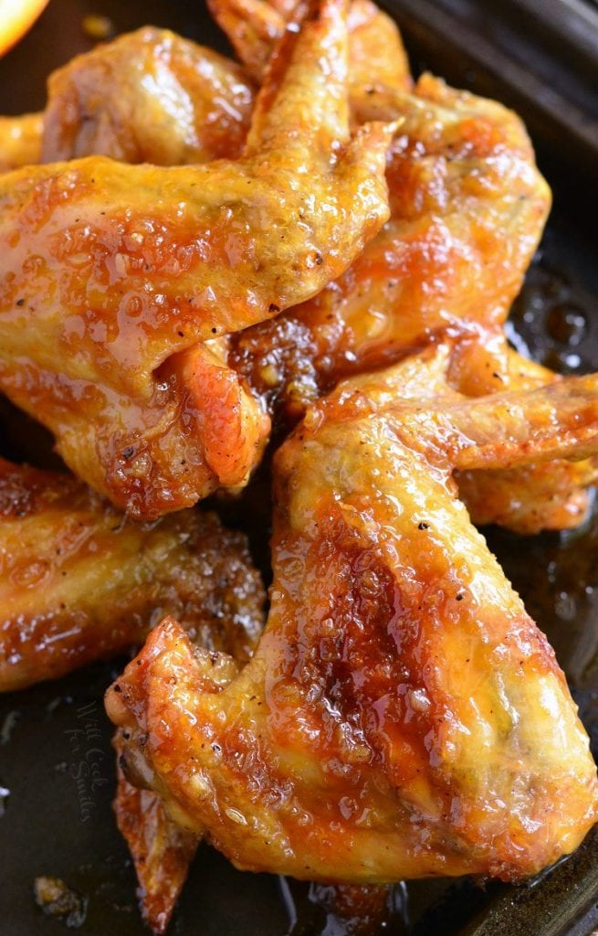 Spicy Orange Chicken Wings Will Cook For Smiles