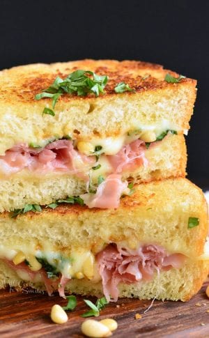 Italian Garlic Bread Grilled Cheese - Will Cook For Smiles