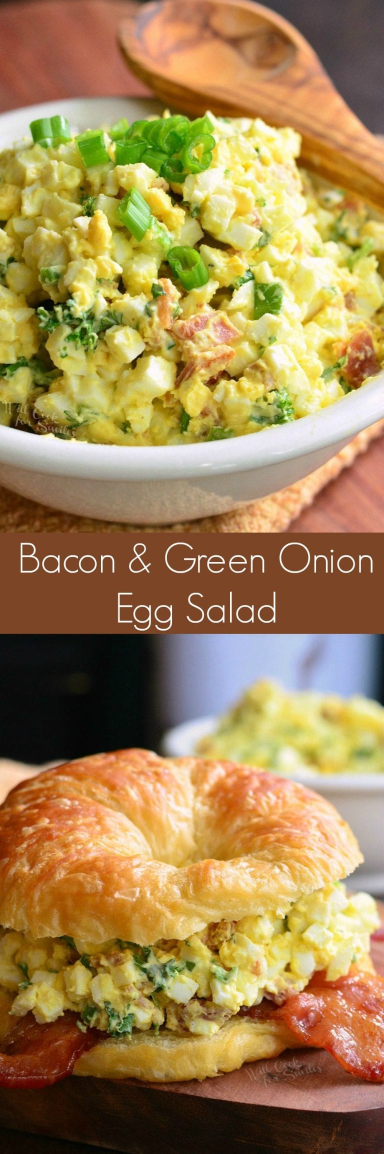 Bacon and Green Onion Egg Salad Will Cook For Smiles