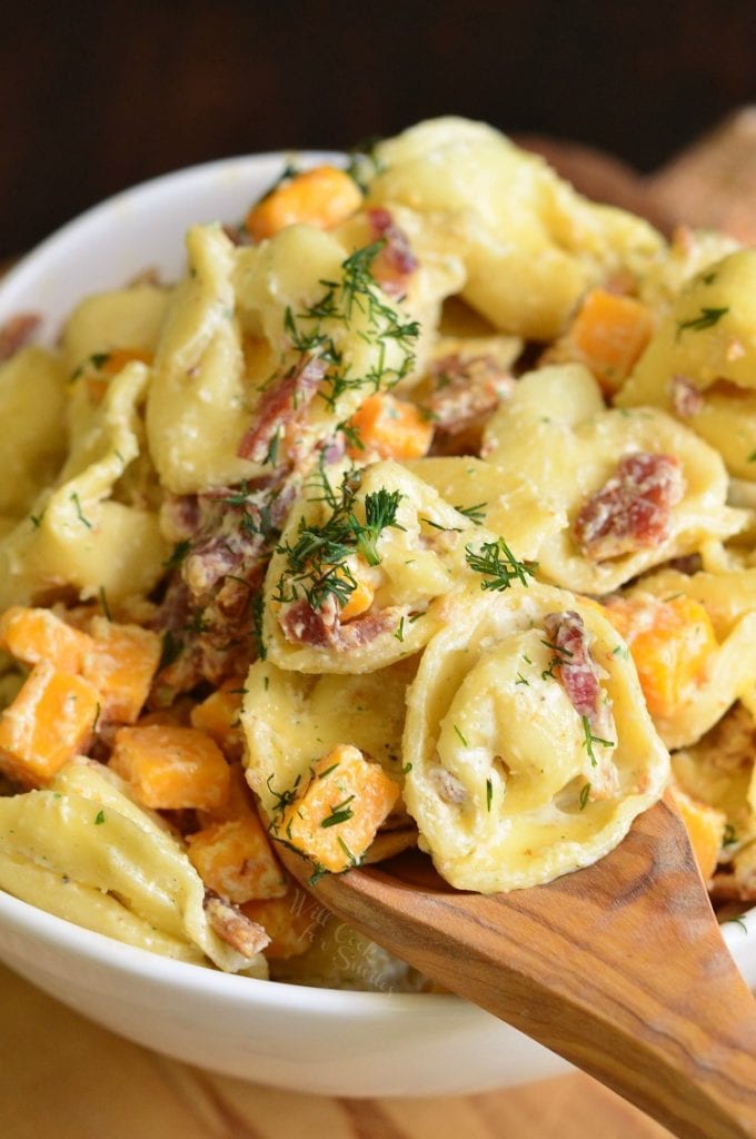 Cheddar Bacon Ranch Tortellini Salad Will Cook For Smiles