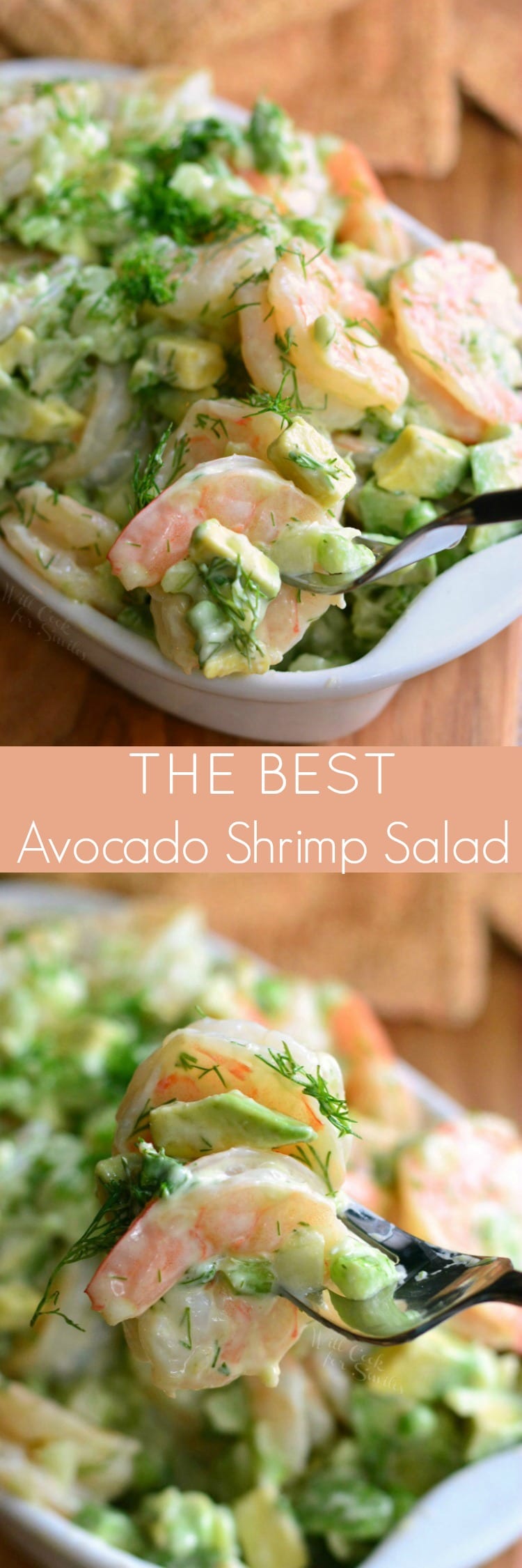 The BEST Avocado Cold Shrimp Salad - Will Cook For Smiles