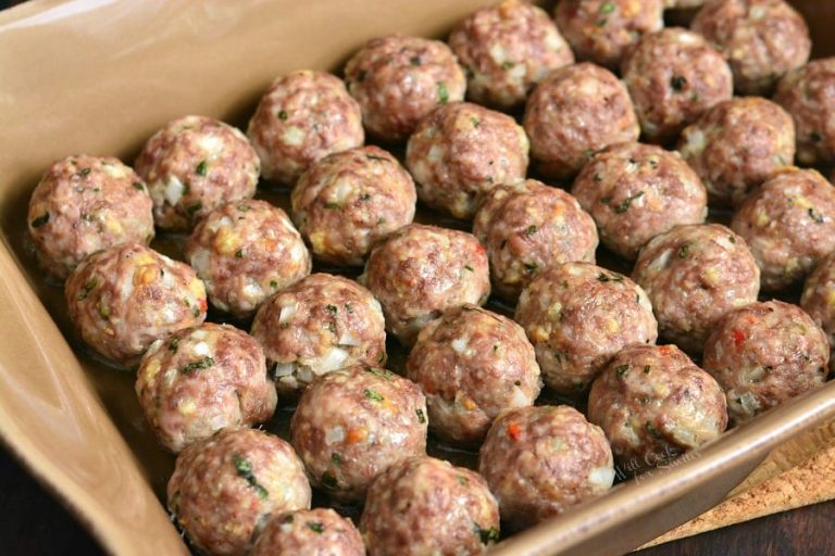 How To Freeze Meatballs Will Cook For Smiles