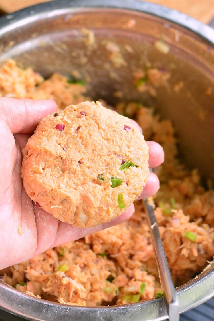 Teriyaki Rice and Salmon Patties Will Cook For Smiles