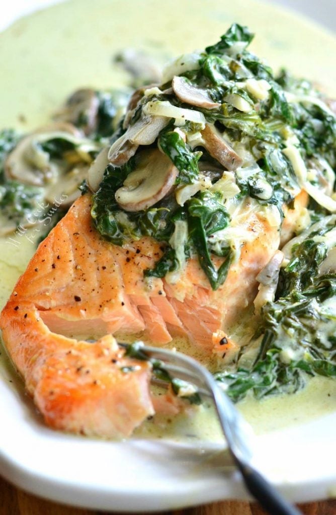 Salmon Florentine Recipe Healthy and Easy Salmon Dinner