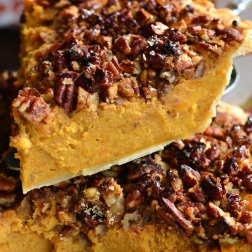 Pecan Crunch Sweet Potato Pie - Will Cook For Smiles