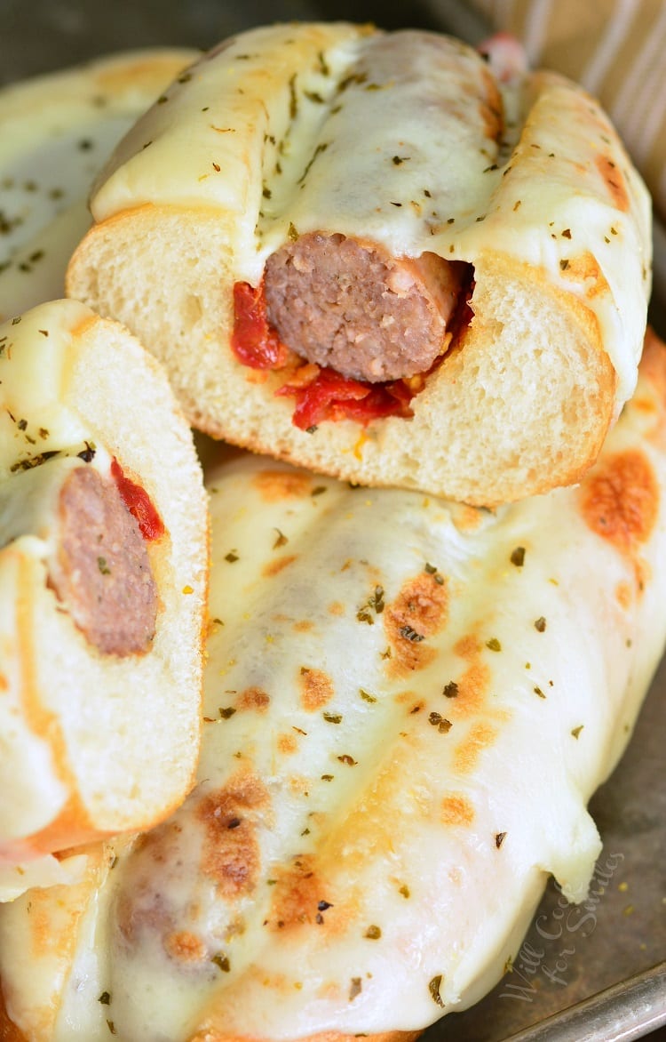 Tomato Mozzarella Italian Sausage Hoagies Will Cook For Smiles