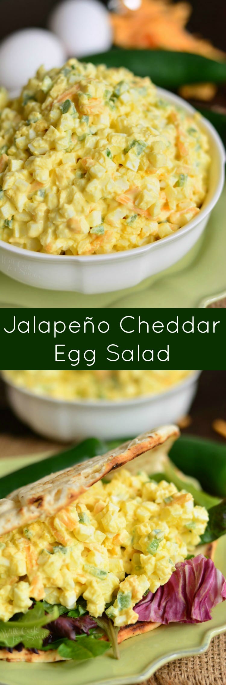 Jalapeño egg salad recipe