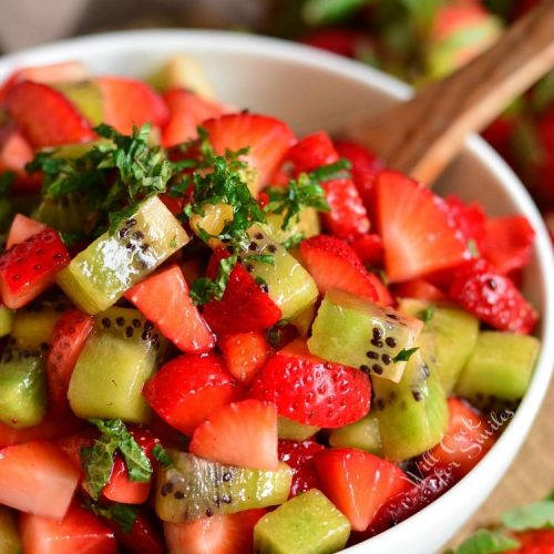 Strawberry Kiwi Fruit Salad Will Cook For Smiles